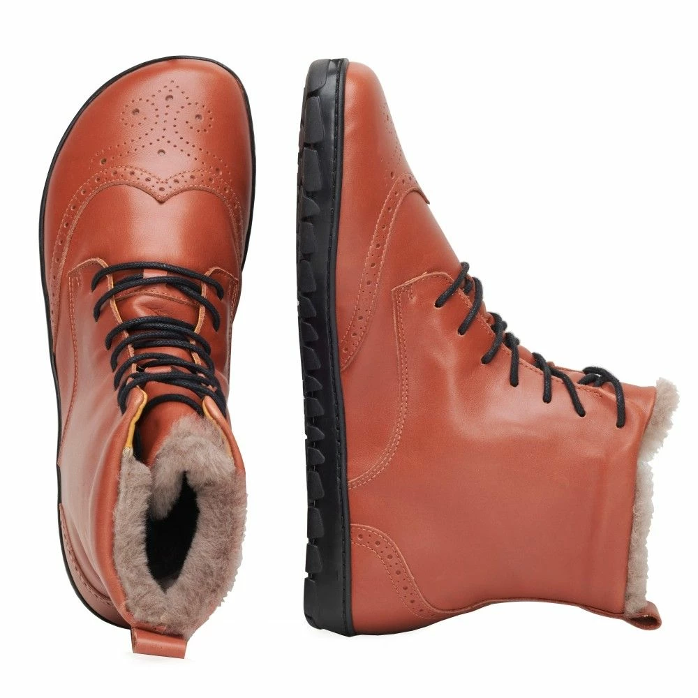 QUINTIC Winter Brogue Cognac 3 QUINTIC Winter Brogue Cognac – Bild 3