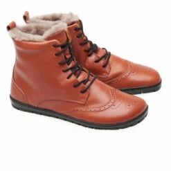 Günstiges ZAQQ Geschäft 15 QUINTIC Winter Brogue Cognac